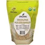 McCabe Organic Tamalpais Hulless Barley - Organic Whole Barley Grain 3Lbs | Rich with Fiber & Minerals | USDA and CCOF Certified | Product of USA