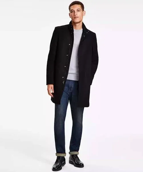 Calvin Klein Men's Mayden Slim-Fit Overcoat