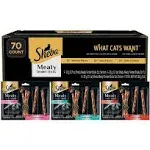 Sheba Treats Meaty Sticks Variety Pack, 70 Count