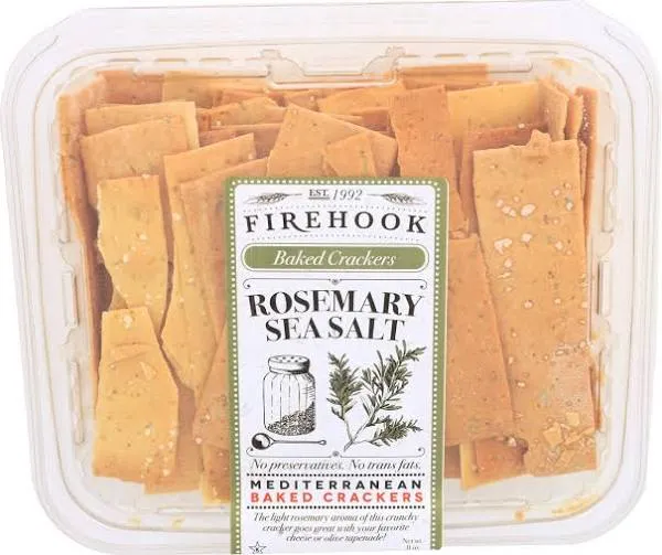 Firehook Rosemary Sea Salt Baked Crackers