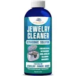 Jewelry Cleaner, Ultrasonic Jewelry Cleaner Solution - Cleans Gold, Silver, P...