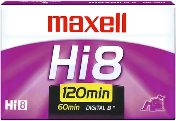 Maxell P6-120 XRM Hi Professional Quality 8mm Videocassette