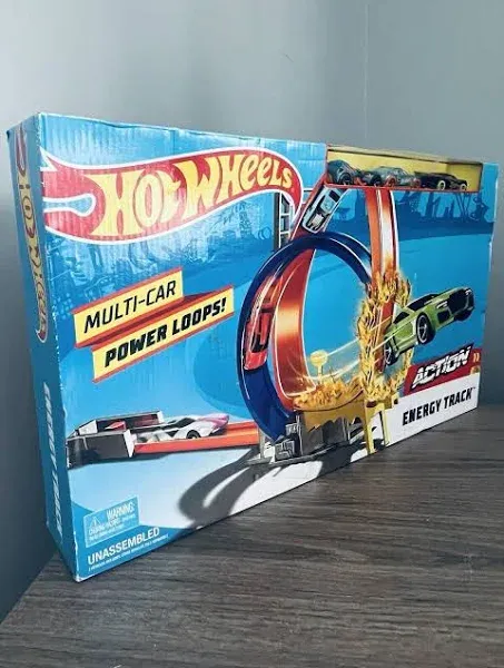 Hot Wheels Action Energy Track Set NEW SEALED by Mattel