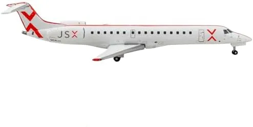 Embraer ERJ-145 JetSuiteX Diecast Model Airplane