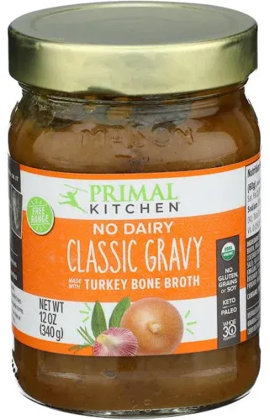 Primal Kitchen No Dairy Classic Gravy, 12. oz.