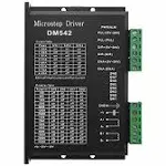 CNC Digital Microstep driver DM542 Stepper Motor Controller 2-phase Digital Stepper Motor Driver 20-50V DC Max 4.2A for Nema 17, Nema 23 and Nema 34 series stepper motor, Replace M542 M542H