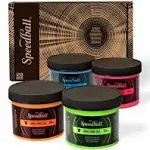 Speedball : Fabric Screen Printing Ink : 4oz Jars : Set of 4