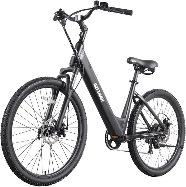 Gotrax 26" Electric Bike Max Range 30Miles & 15.5/20Mph Power by 250/350W