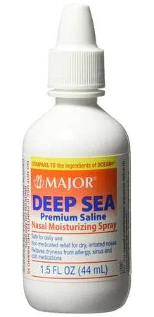 Major Deep Sea Saline Nasal Moisturizing Spray