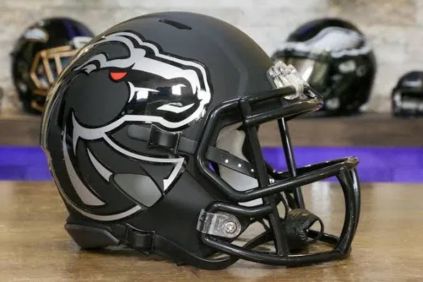 NCAA Boise State Broncos SPEED Mini Football Helmet - BLACK