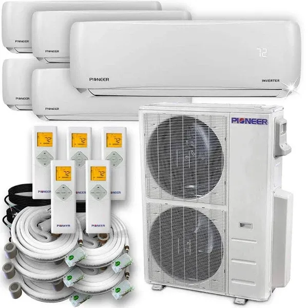 Pioneer Multi Heat Pump Quint Split 5 Zone Air Conditioner