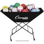 Champion Sports Pro Collapsible Volleyball Cart