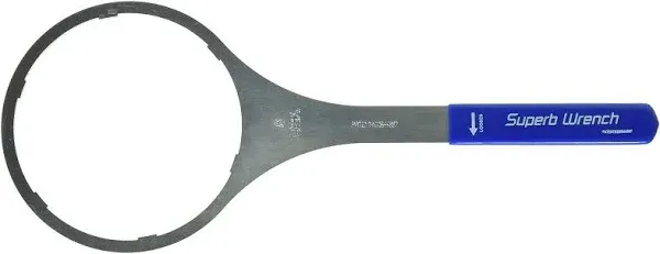 Superb Wrench SUPERB-SW-4-SS-8 Metal Water Filter Housing Wrench (6 inch Inside Diameter)