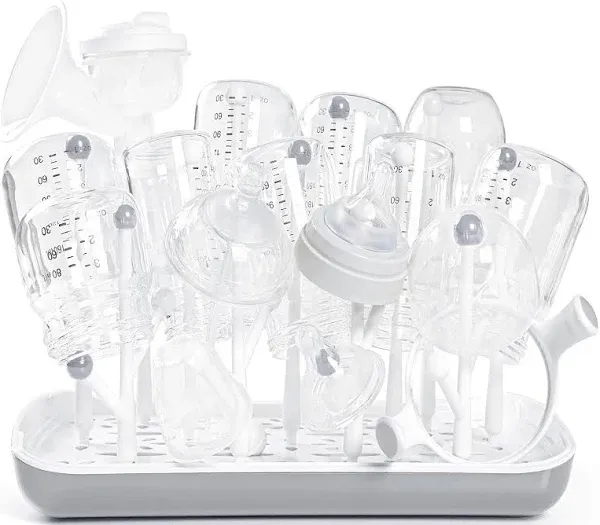 Termichy Baby Bottle Drying Rack with Tray, High Capacity Bottle Dryer Holder for Bottl