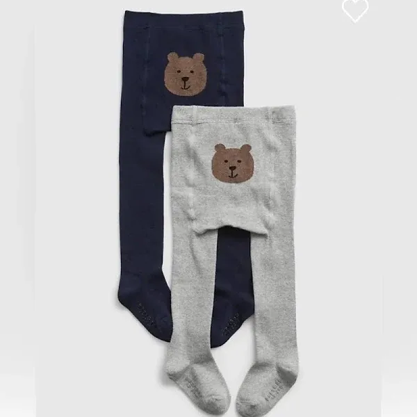 GAP baby girls-2-pack Basic TightsLeggings