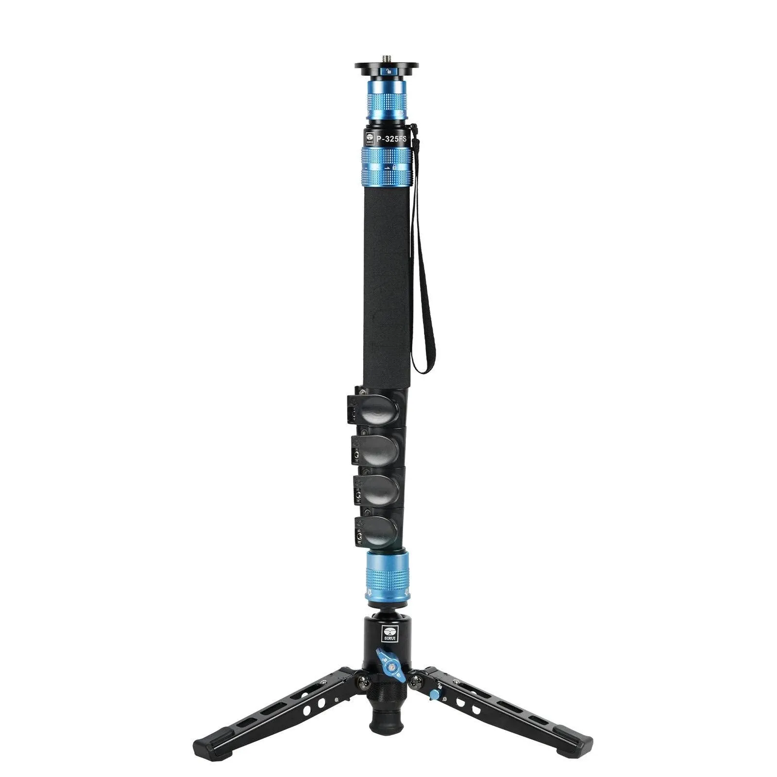 Sirui P-325FS Camera Monopod, 55.1” Lightweight Carbon Fibre