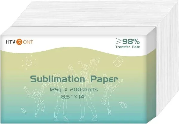 Sublimation Paper 8.5x14 Inch