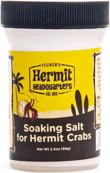 Fluker's Flukers Hermit Crab Soaking Salt 2.4 oz