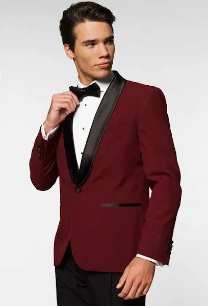 OppoSuits Men's Slim-Fit 3-Piece Tuxedo Set