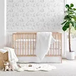 Levtex Baby Mills Waffle 4-Piece Baby Crib Bedding Set in White