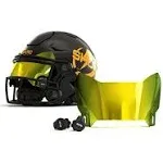 Shoc Zero-G Plus Football Visor | for Ridddell SpeedFlex and Schutt F7, Golden Dragon