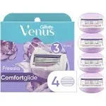 Gillette Venus ComfortGlide Freesia Razor Cartridges 4 ct Pack