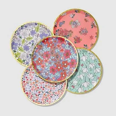 In Full Bloom Large Paper Plates