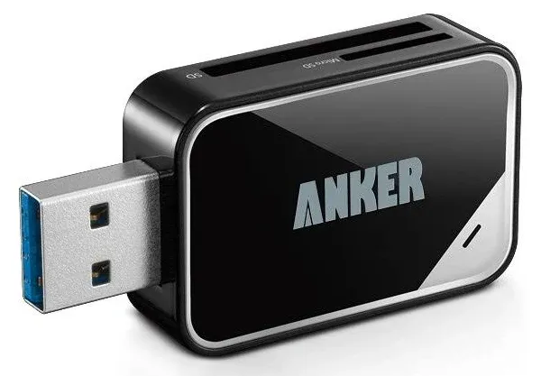 Anker Japan USB 3.0 Card Reader for SD-XC SD MMC RS-MMC SD-HC Micro SD Mini SD