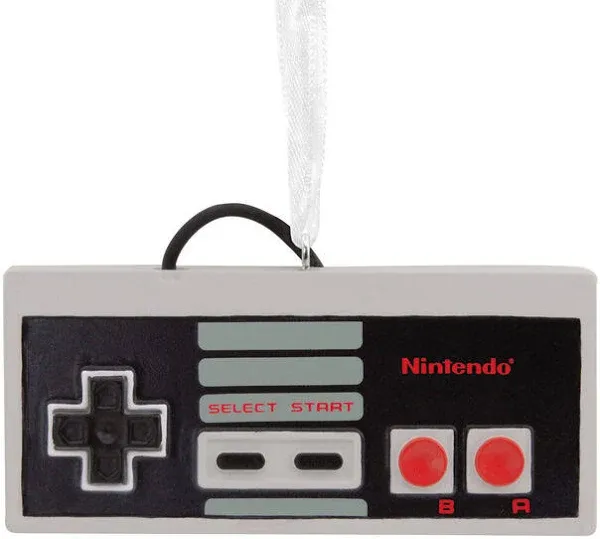 Hallmark Nintendo Entertainment System NES Controller Christmas Ornament,Resin