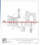 Pegasus Hobby WWII Gothic City Building Large Set