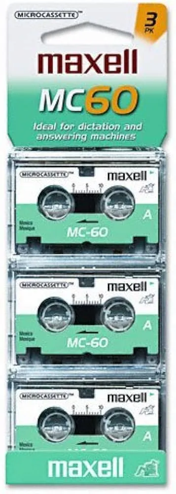 Maxell MC-60 UR Microcassettes