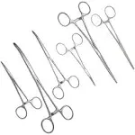 Ultimate Hemostat Set 6 Piece Ideal for Hobby Tools Electronics Fishing and T...