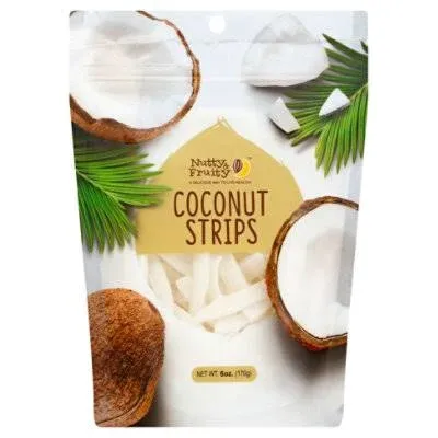 Dried Coconut Strips Chips