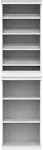 ClosetMaid Modular Storage 21.38-inch W 7-Shelf Wood Closet System with Shoe Storage - White