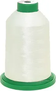 Isacord Embroidery Thread White 5000M