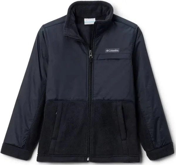 Columbia Boys' Steens Mt II Overlay Fleece Jacket