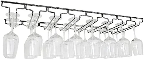 Under Cabinet Wine Glass Rack