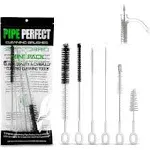 StemClenz P.Perfect | Mini 6pcs Brush Pack | Non-Scratching | Pipe Cleaner for Small Pipe and Tube Cleaning Brush Kit