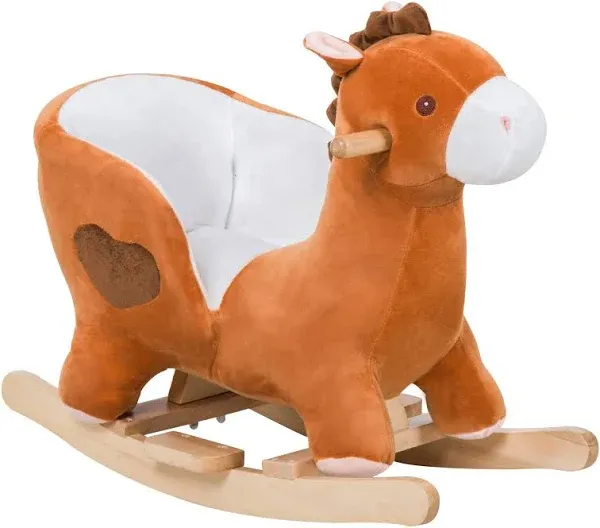 Qaba Kids Ride On Rocking Horse