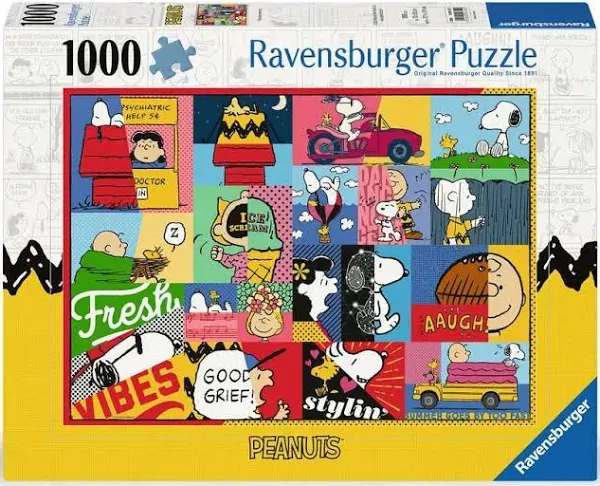 Ravensburger Peanuts Moments 1000 Piece Puzzle