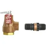 Watts 3/4 in. FIP Bronze Pressure Relief Valve