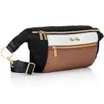 Itzy Ritzy - Fanny Pack & Crossbody Diaper Bag 6 Pockets, Use as Crossbody, Belt or Shoulder Bag