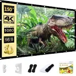 AAJK 150 Inch Washable Projector Screen