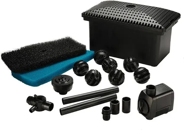 Pond Boss Medium Filter Kit with Pump