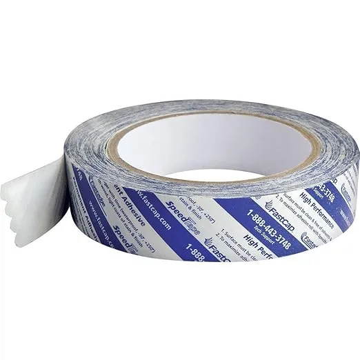 FastCap Peel and Stick SpeedTape Double Sided Adhesive Tape for Edge Banding - Wood Working Tools for Home Repair and Home Improvement - 1" x 50' - 98224