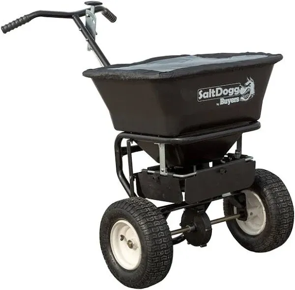 Buyers Products SaltDogg Bulk Salt Walk Behind Broadcast Spreader WB155BG