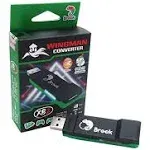 Brook Wingman XB2 Converter for Wireless Controller Adapter for Xbox Retro Consoles and PC, Supports Remap and Adjustable Turbo