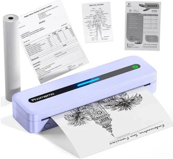 Phomemo M832 Portable Thermal Printer Wireless Printer for Phone & Laptop