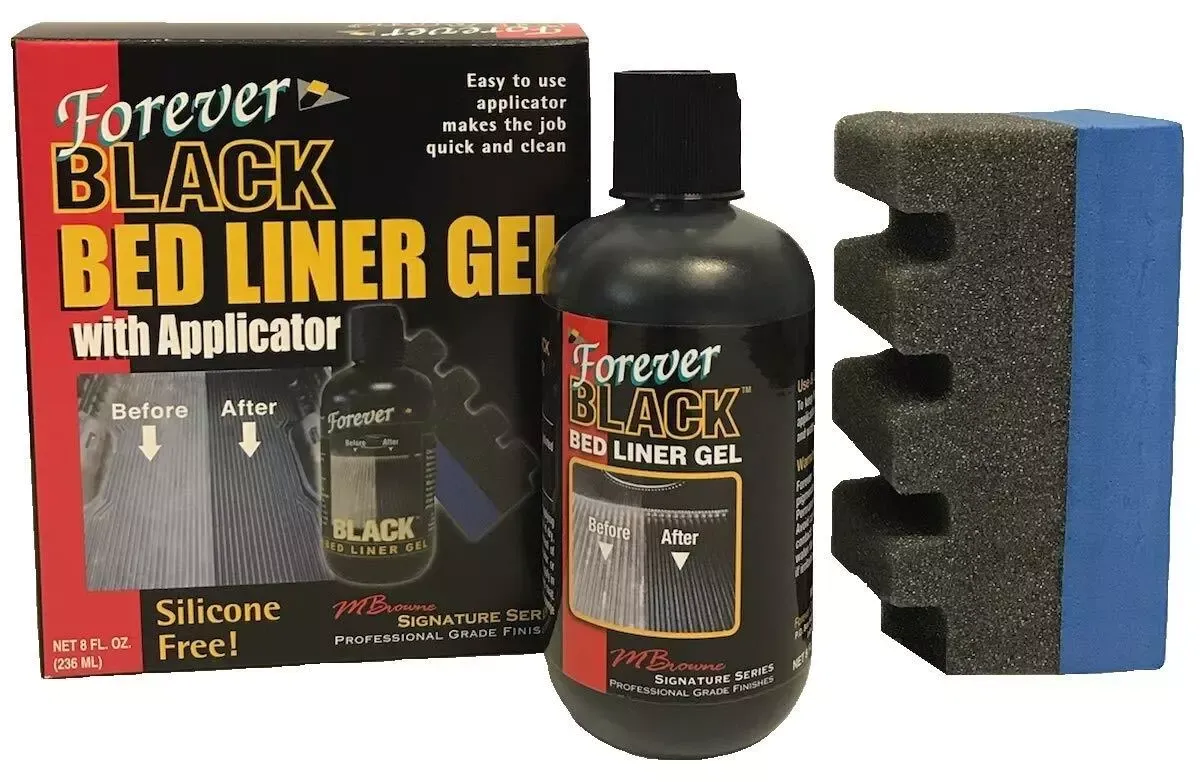 Forever Black Truck Bed Liner Gel