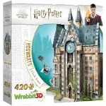 Wrebbit3D Harry Potter Hogwarts Clock Tower 3D Puzzle for Teens and Adults | 420 Real Jigsaw Puzzle Pieces | Not Just an Ordinary Model Kit for Adults for Harry Potter Fans